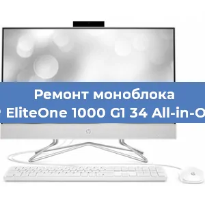 Замена кулера на моноблоке HP EliteOne 1000 G1 34 All-in-One в Нижнем Новгороде